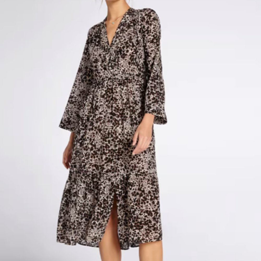 Animal print dress